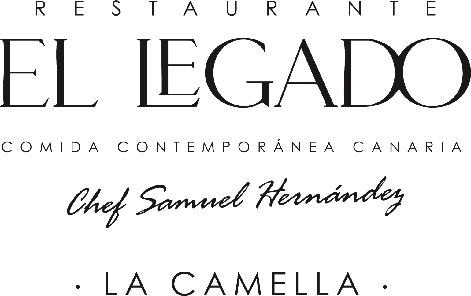 Restaurante El Legado, Comida contemporánea canaria, Chef Samuel Hernández